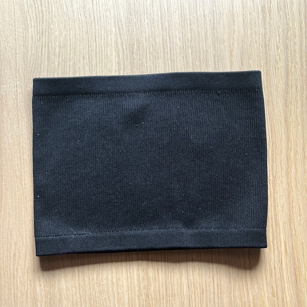 Vanilla sky tube top, black, size S/M